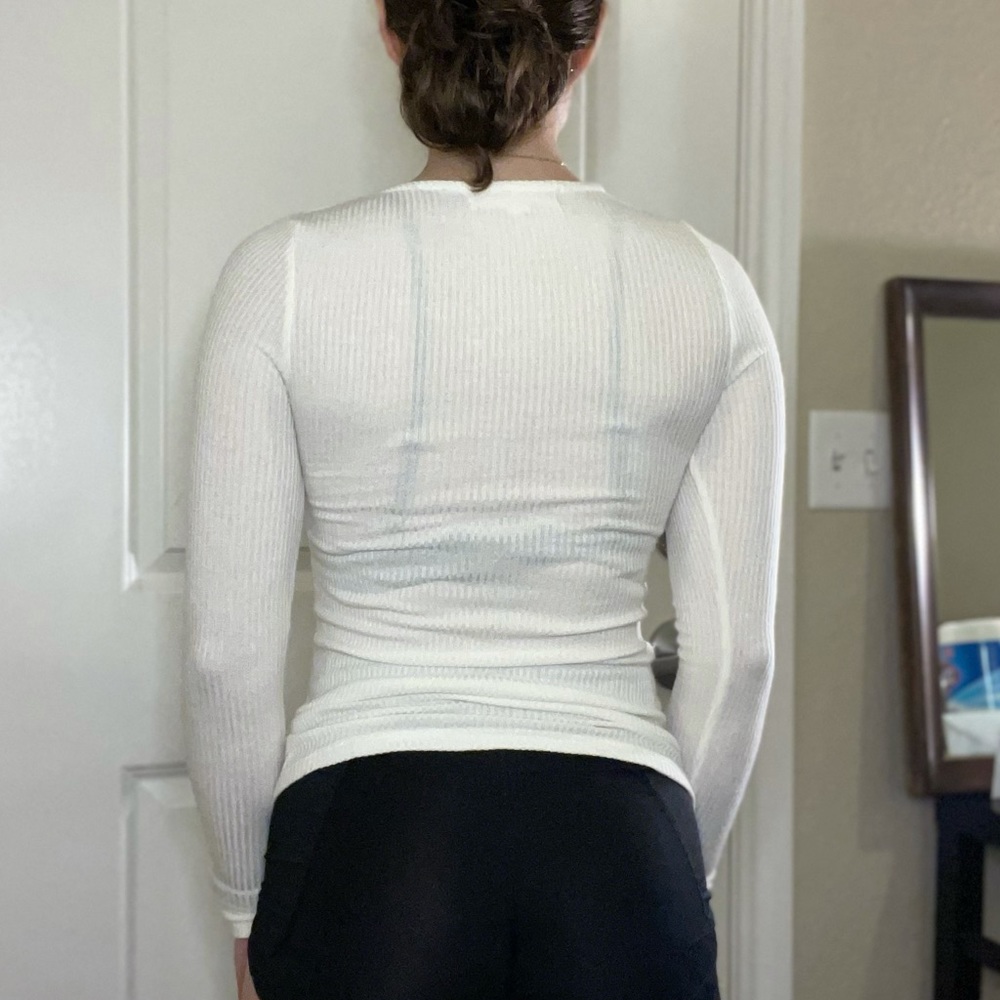 Urban Outfitters Lace up front long sleeve💠 - Picture 6 of 7